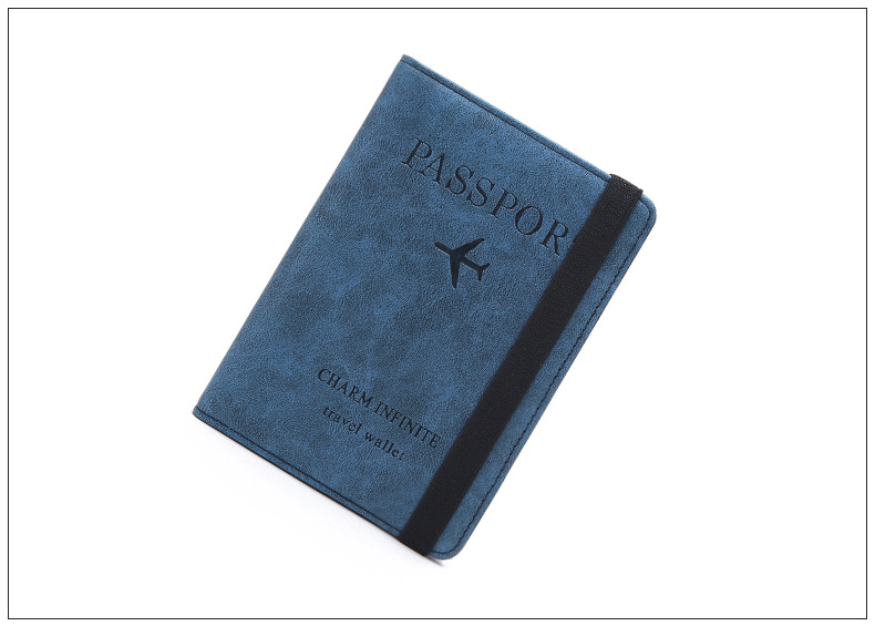 Unisex All Seasons Pu Leather Solid Color Vintage Style Square Open Card Holder display picture 4