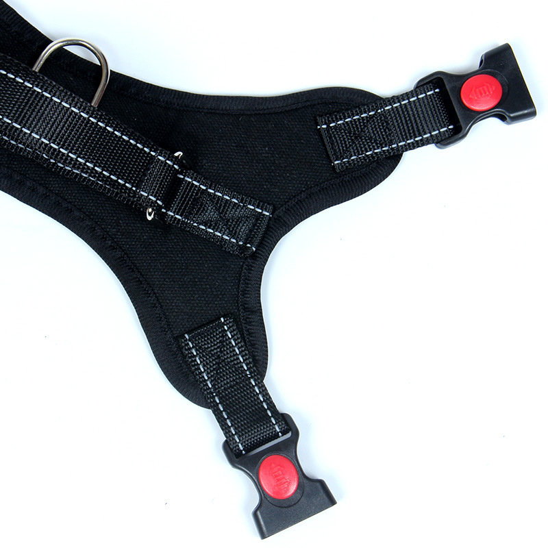 Perro correa de pecho Cadena de perro grande y mediano perro mascota chaleco cuerda de tracción golden retriever en stock al por mayor
