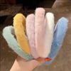 Brand non-slip hair accessory, cute headband, plush hairpins, Korean style, internet celebrity