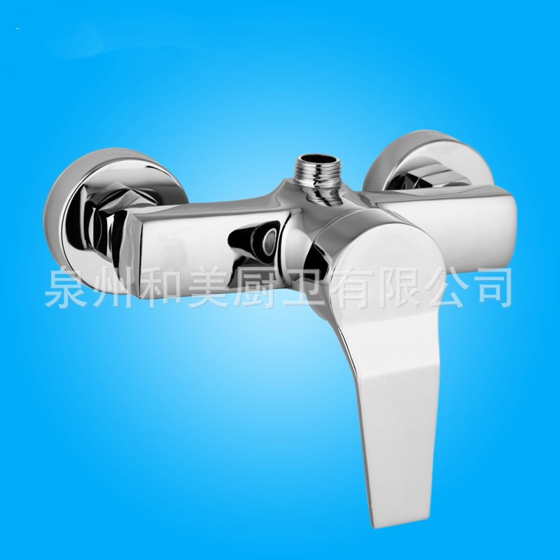 Concealed shower faucet, hot and cold water mixing valve, special faucet for bathroom shower bathtub, copper IELTS, shower downward Specification drawing