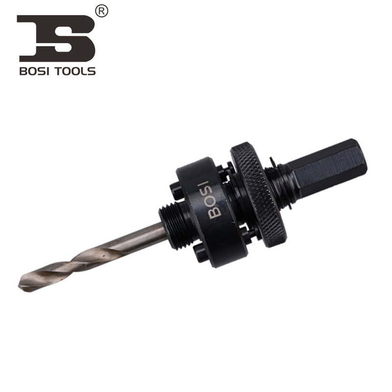 波斯工具 开孔器接杆 配套14mm-30mm 23-64mm高速钢BS539101正品