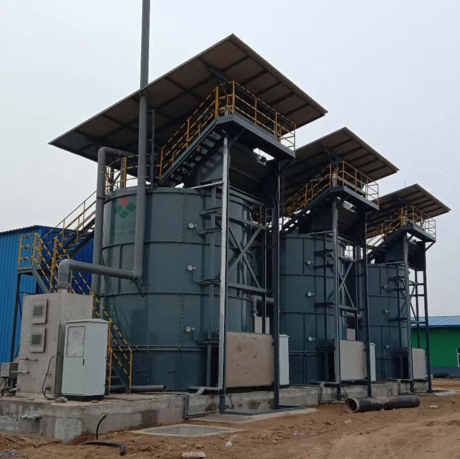 畜禽粪便发酵罐 鸡粪快速发酵设备 有机肥设备发酵罐