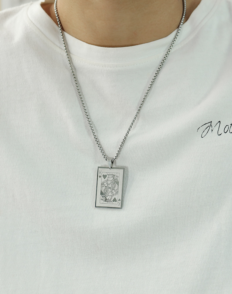 Fashion Geometric Titanium Steel Plating Men'S display picture 4