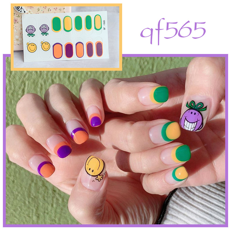 5g Weight Nail Decoration Accessories Nail Supplies Classic Style Solid Color Stickers Nail Decoration Accessories 1 Piece
