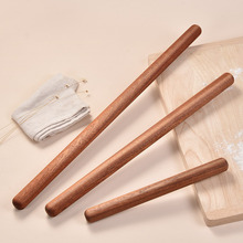 来木井实木擀面杖家用烘焙工具整木无漆无蜡饺子皮神器木质擀面杖