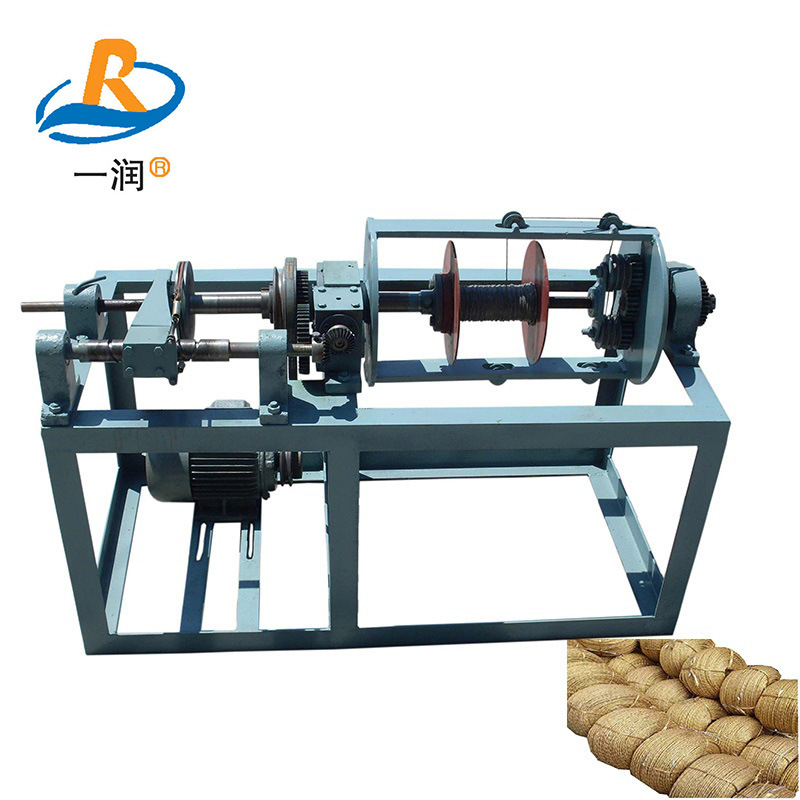 无纺布条滕条三股制绳机 分体式捻绳机制绳机