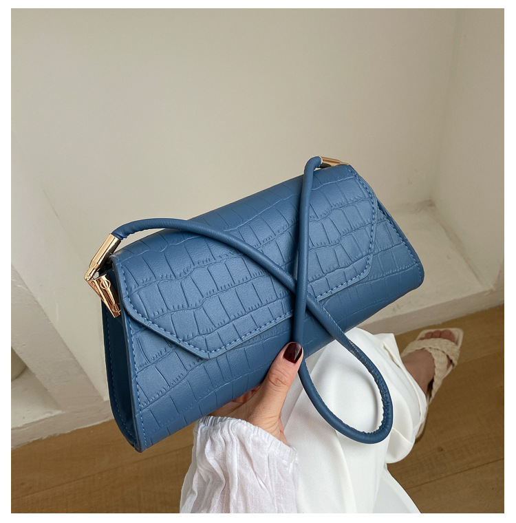 255g Weight Synthetic Leather Lining Material Magnetic Buckle Closure Type Single Shoulder Strap Strap Type Shoulder Bag Bags Type Business, Daily, Shopping Occasion Pu Leather Material Solid Color Pattern All Seasons Season Women's Gender Streetwear Style Square Shape Medium Size Women's Medium Pu Leather Solid Color Streetwear Square Magnetic Buckle Shoulder Bag 5