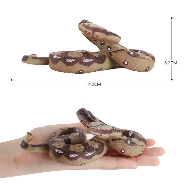 Comercio exterior Venta caliente simulación bosque animal sólido modelo estático paraguas lagarto gigante ciempiés Python niños cognitiva juguete