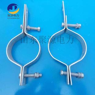 Clamps for Poles, Billboard Clamps, Cable Clamps, Fasteners for Hot-Dip Galvanized Telephone Poles, Factory Direct Sales