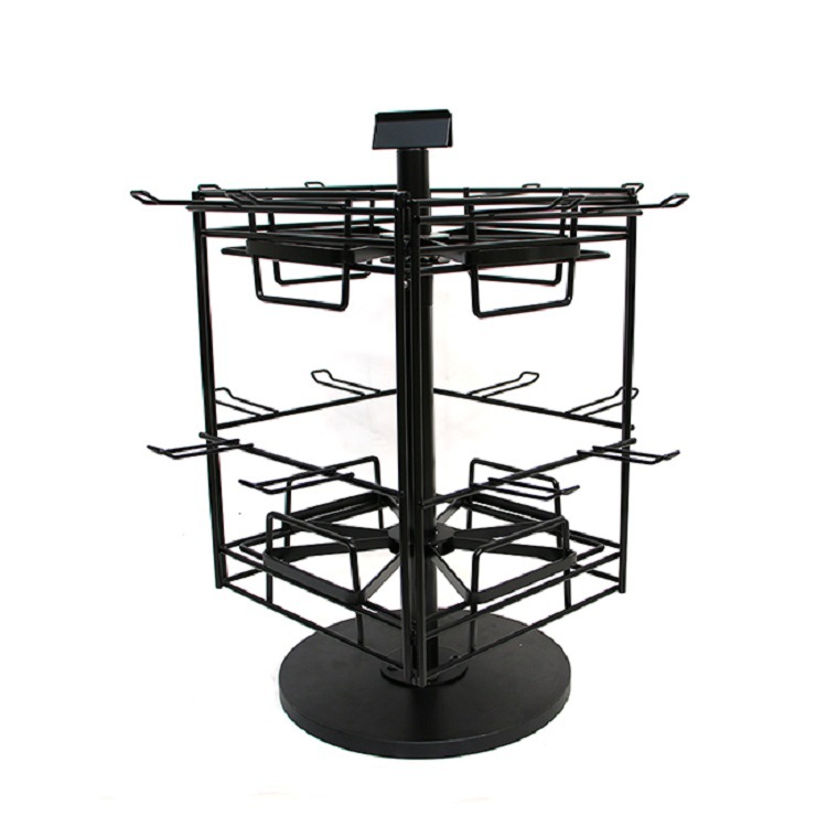 加工生产 饰品展示架 店陈列架 耳环项链挂钩架 台式旋转架