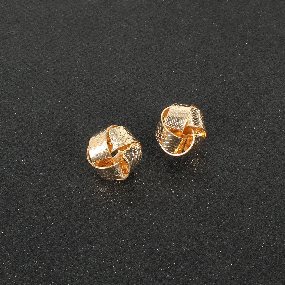 Europe And America Cross Border Vintage Alloy Geometric Hollow Ear Stud Bohemian Style Fashion Minimalism Earrings Earrings F8680 display picture 5