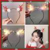 New glowing feathers, antlers, headdress Christmas toys stalls Source Plaza Night Market Tourist Scenic Area Hot Sale toy