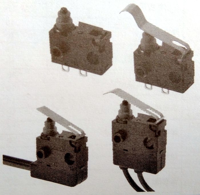 微动开关 D2SW-AQ 系列