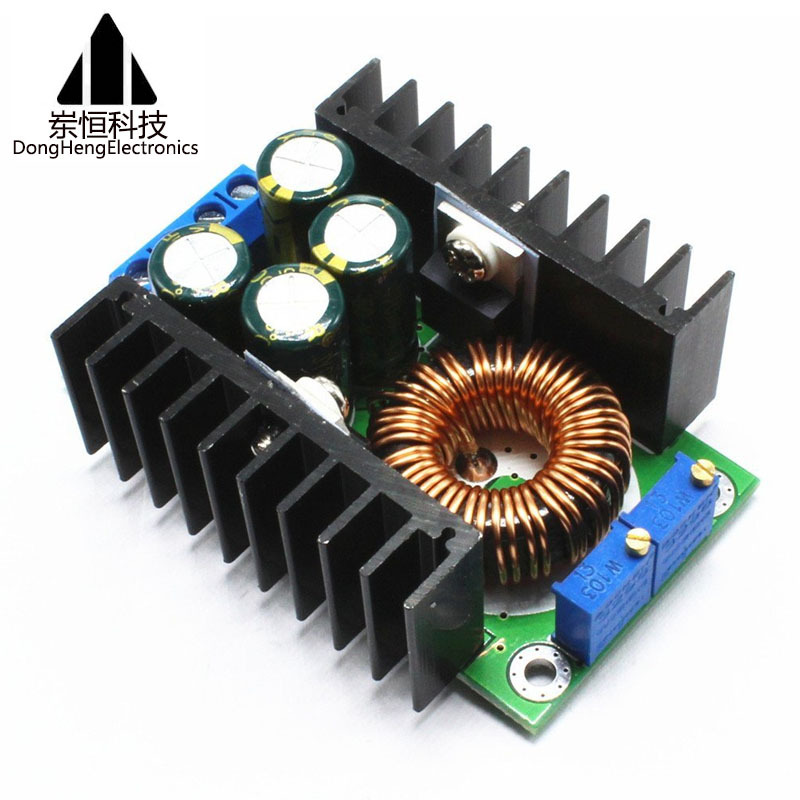 可调电源模块 12A降压 24V转12V LED驱动 300W 带充电指示 跨境商