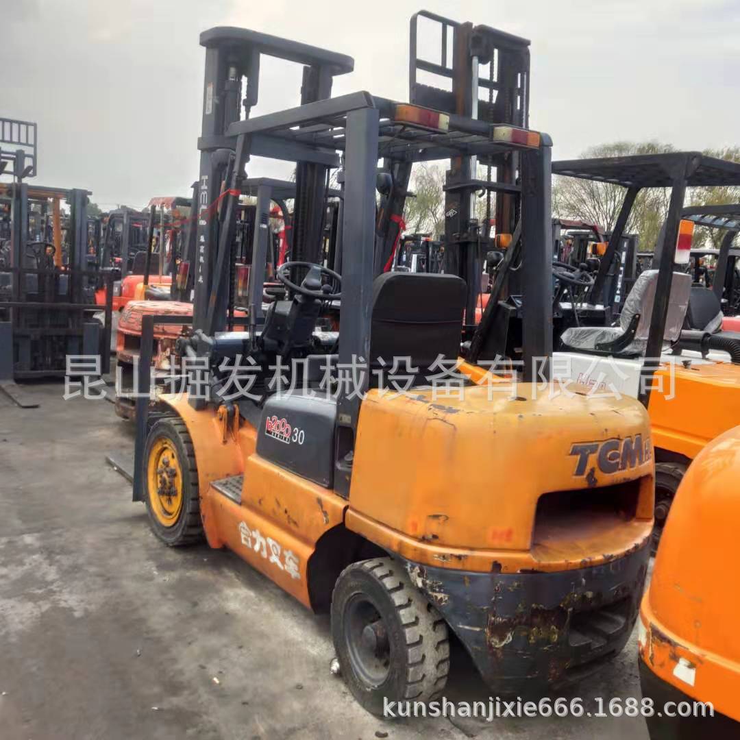 二手3吨合力叉车，柴油叉车，标准配置内燃式叉车