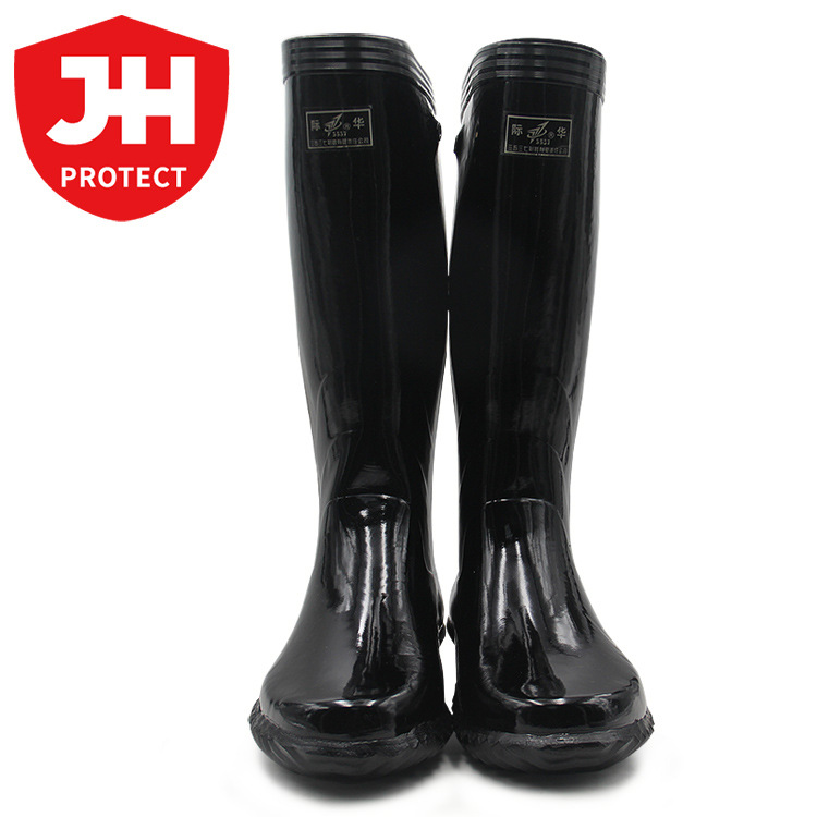 【批发】际华3537超高帮橡胶水靴防滑户外防水胶鞋耐磨