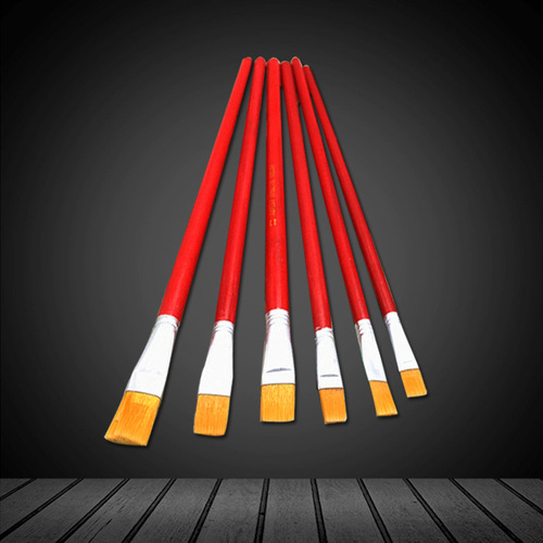 Red rod oil paint pen nylon hair water chalk row pen set acrylic painting painted pen brush art preschool education water pen
