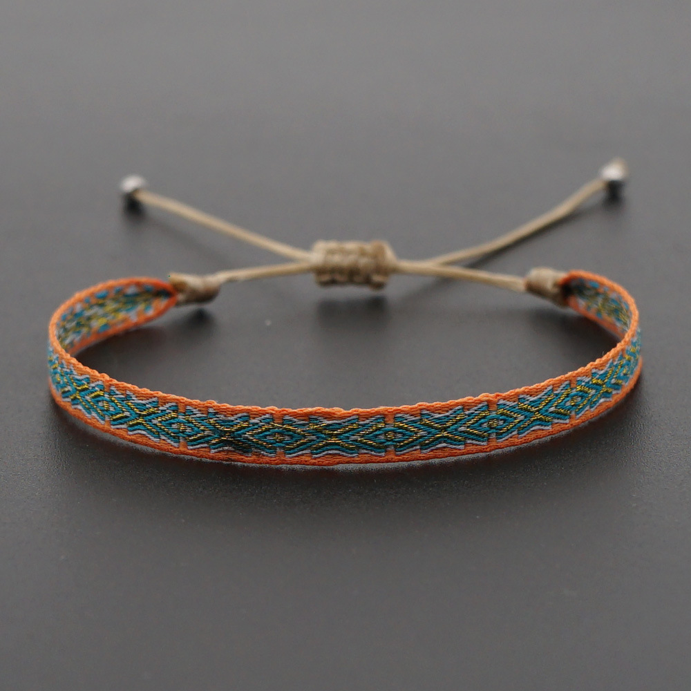 New Retro Ethnic Style Accessories Bohemia Style Bracelet Friendship Rope Wholesale Nihaojewelry display picture 9