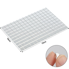 15x10cm自粘鏡面牆貼150粒馬賽克玻璃DIY球燈背景牆拼接裝飾貼片