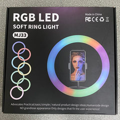 RGB live broadcast fill light anchor selfie beauty photography colorful ring light ring light studio light batch