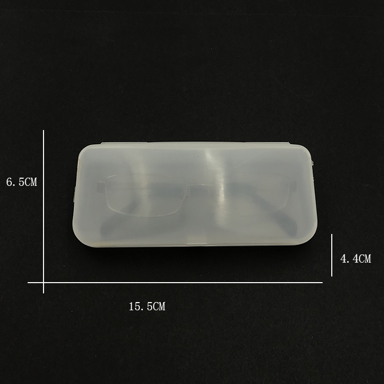 专供义乌小商品市场 PP眼镜盒 塑胶眼镜盒 小物品通用盒