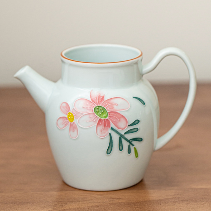Flor rosa en relieve/170ml