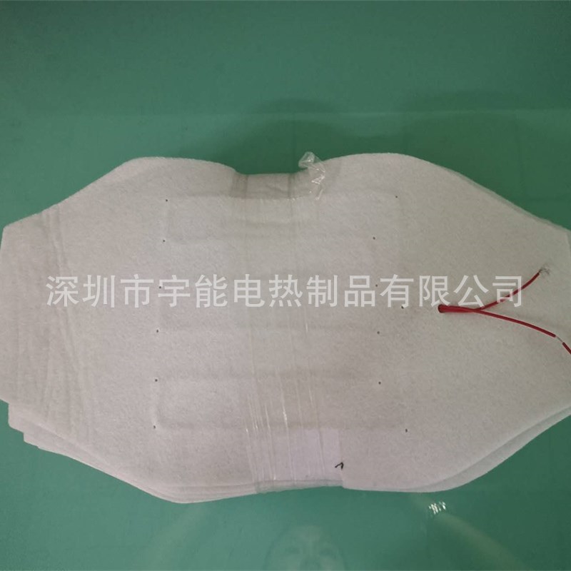 厂家定制螺旋金属丝发热片 腰带加热片 12V加热垫 支持定制加工