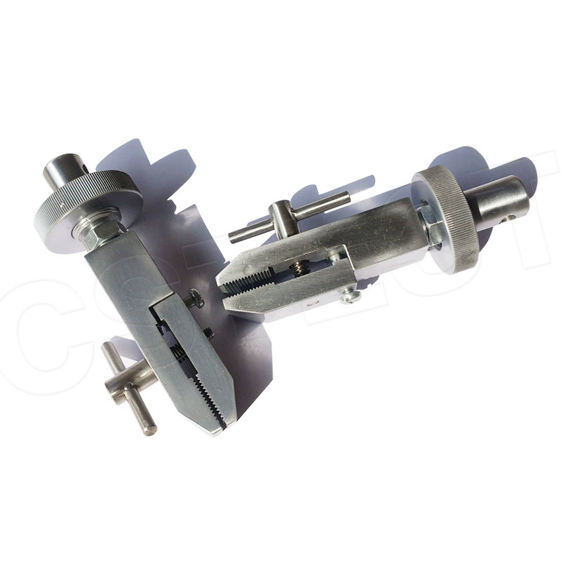 В запасе различная Растяжимая машина Испытательное приспособление Прочность на растяжение Испытание молнии приспособления