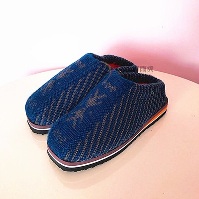 手工毛线拖鞋男女防滑居家保暖冬季拖鞋厂家直销|ms