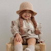 2020 children Wool Hat Autumn and winter men and women baby manual Knitted hat Korean Edition Trend Pigtail Baby hat