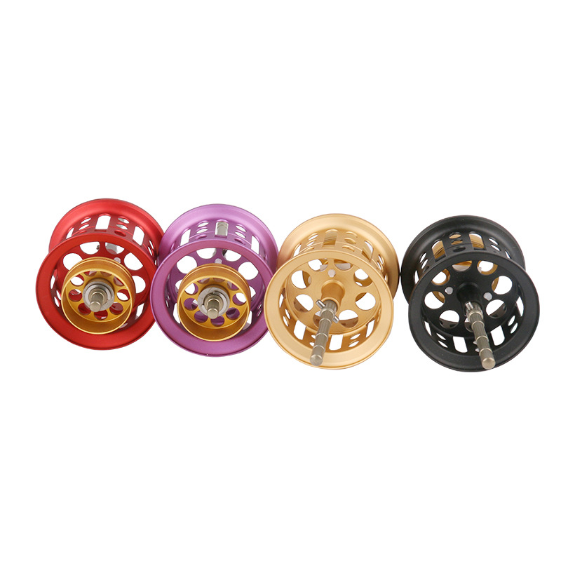 D牌戰(zhàn)斗蜘蛛微物線杯全金屬馬口路亞漁輪個(gè)性釣魚水滴輪改裝配件