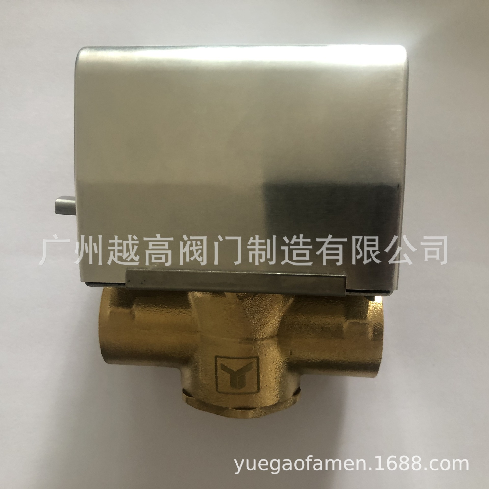 三和易通品牌 电动二通阀 220V 50/60HZ 铜闸阀 铜球阀 截止阀