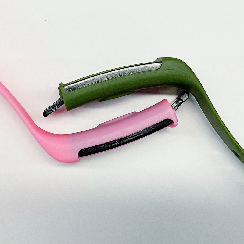 星迈工厂批发DIY个性化XS10智能手环腕带配件套料批发TPU一体表带