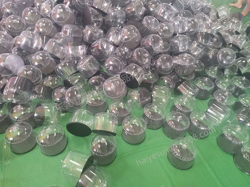 厂家生产充气 PVC帽托 充气透明帽托 帽子支架充气包包撑充气模型