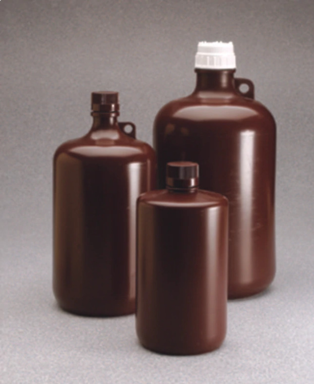 2204-0005Nalgene耐洁2L琥珀色大窄口瓶聚丙烯PP棕色试剂瓶赛默飞