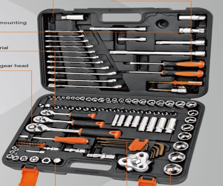 121件套综合性套筒组套汽保工具汽车维修 五金组合工具