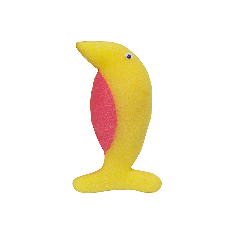 儿童卡通立体洗澡海绵宝宝沐浴海绵擦可爱水果动物造型洗澡用品