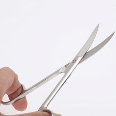 大彎剪雙眼皮貼剪刀美目貼一剪成型大號14厘米大彎剪刀化妝師