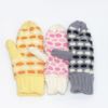 new pattern winter lady children Cold proof keep warm glove Plush keep warm Wool knitting glove lady Stall wholesale