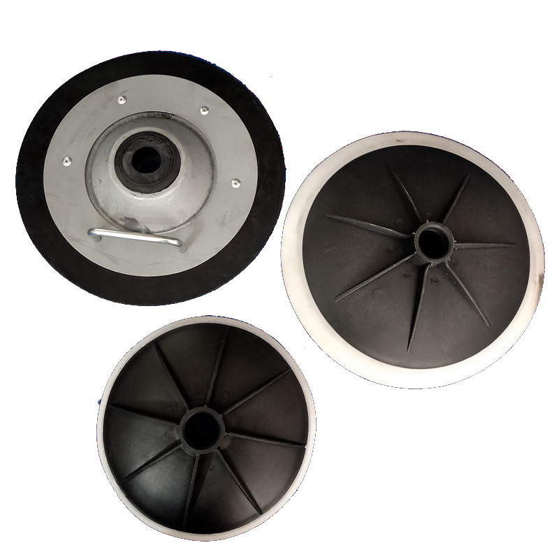 科球德米特GZ-8黃油機壓油盤飛鷹20L黃油桶大活塞直徑A9壓盤皮碗