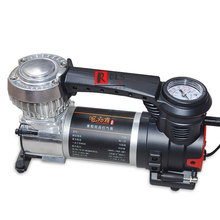 风劲霸12V便携越野小汽车轮胎打气泵充气机T100家用小车打气泵