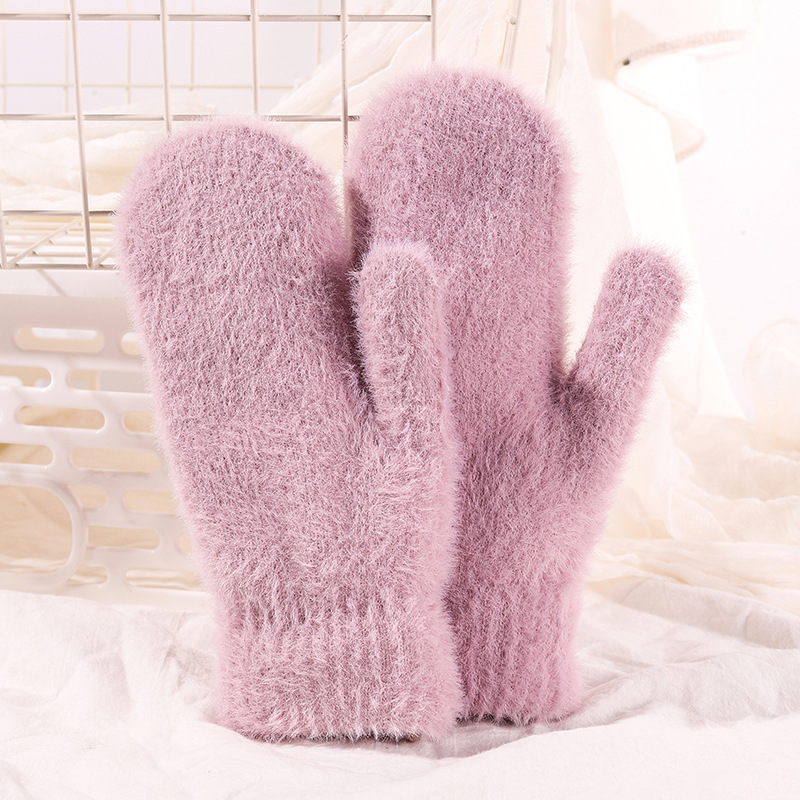 Women's Simple Style Solid Color Gloves 1 Pair display picture 5