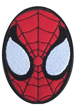 Logo embroidered floral cloth patch magic outdoor products Amazon bag with embroidered floral fabric patch chest strip armband magic