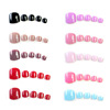 Fake nails for manicure, nail stickers for nails for toes, ready-made product, 24 pieces