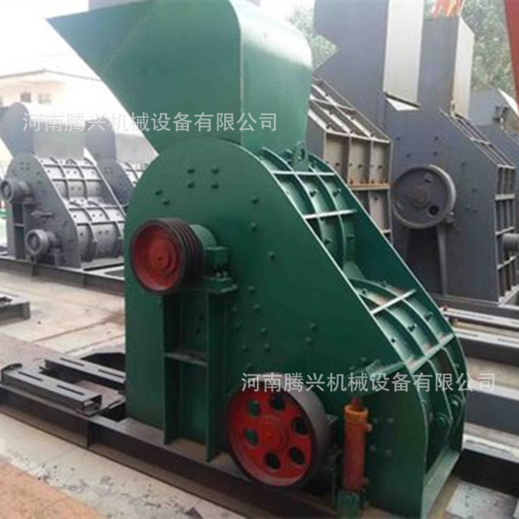 煤矸石双击 建筑垃圾 页岩双柱粉碎破碎机产品三包