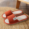 Non-slip universal slippers indoor, cotton and linen