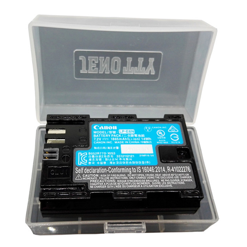 大号锂电池盒LP-E6 EL15 EL3E F970单反相机电池保护电池收纳盒|ms