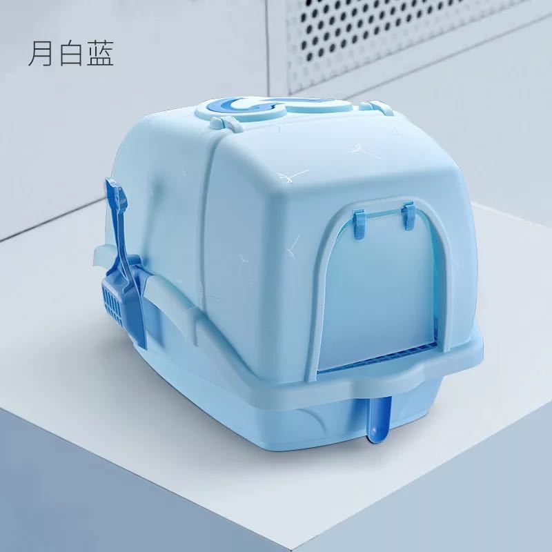달 흰색 파란색