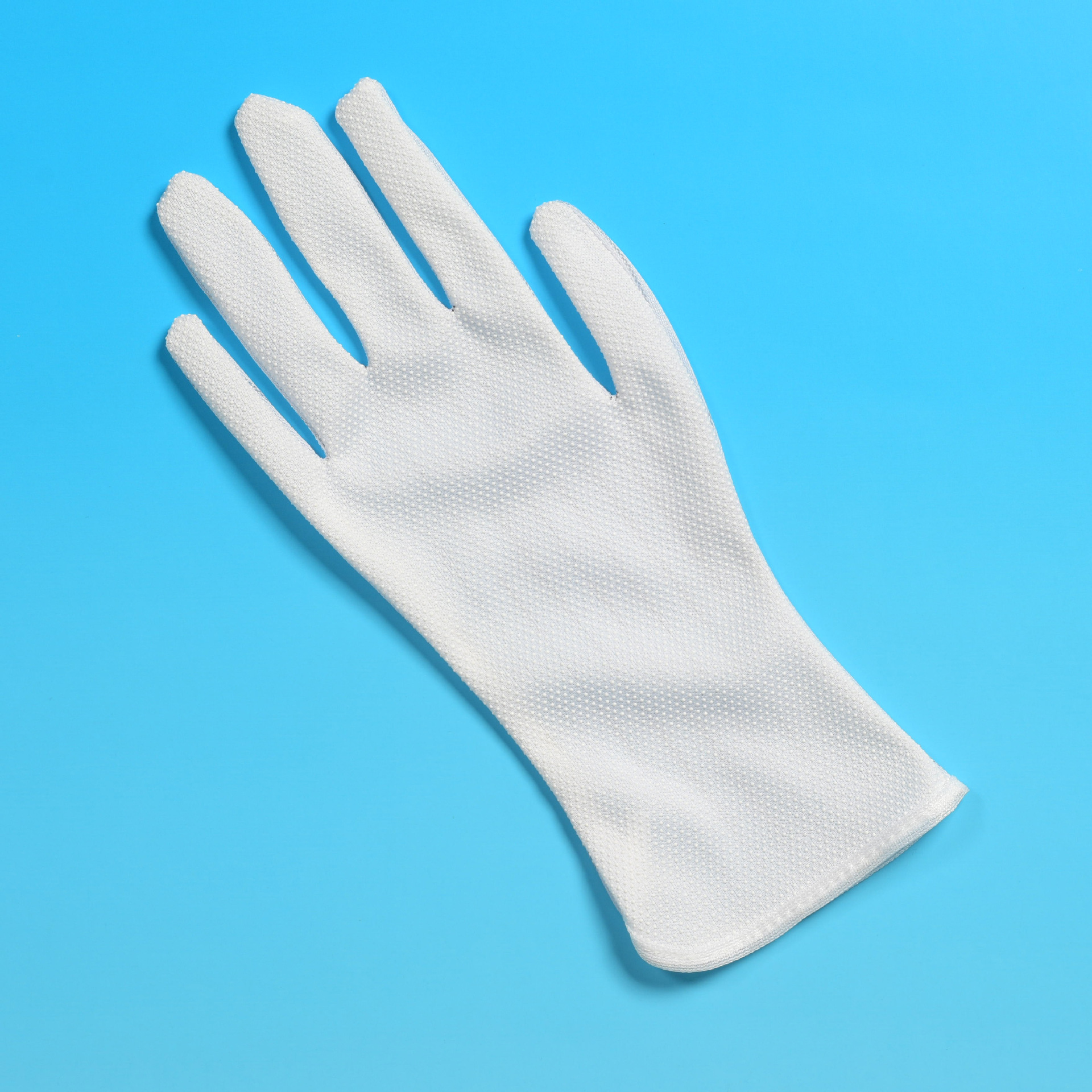 SD21180075YC-L28-点胶条纹防静电手套-手掌.