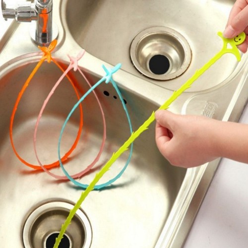 Wash basin pipe dredge grab hook toilet sewer hair cleaning hook bathroom bathtub hair cleaning hook